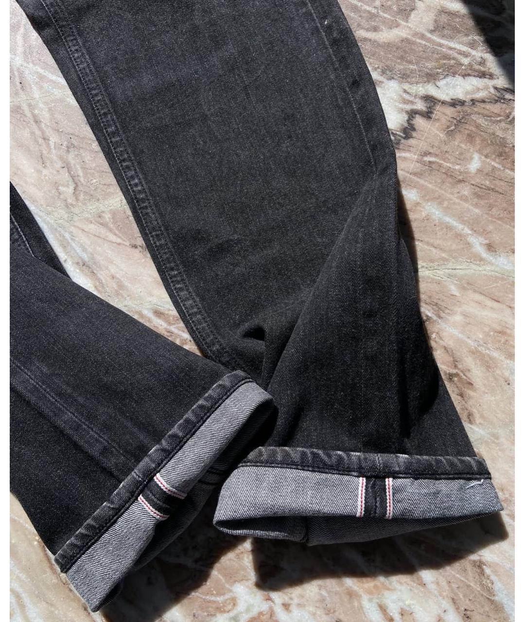 Aimé Leon Dore Черные хлопковые прямые джинсы, фото 2