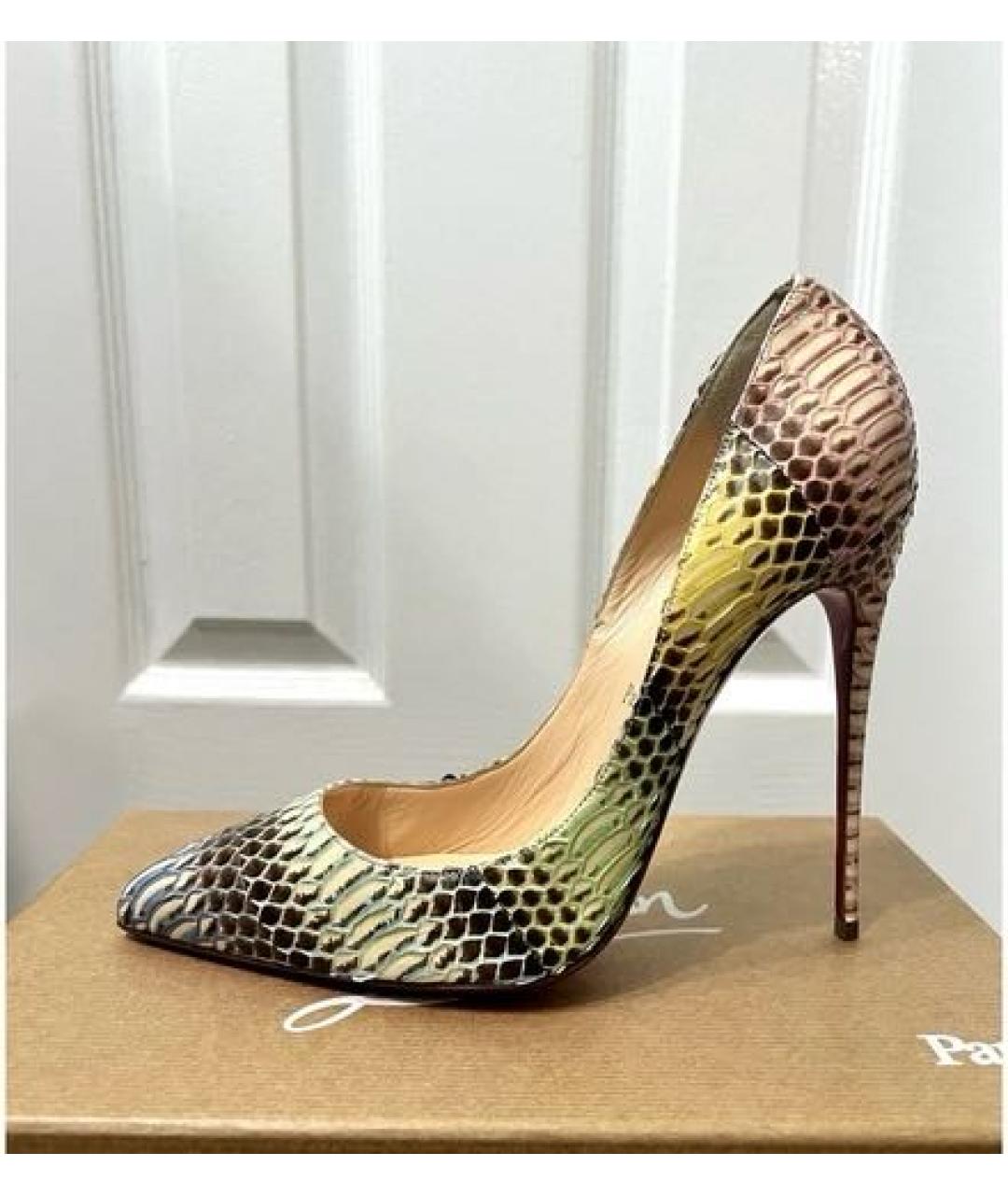 CHRISTIAN LOUBOUTIN Туфли из экзотической кожи, фото 2