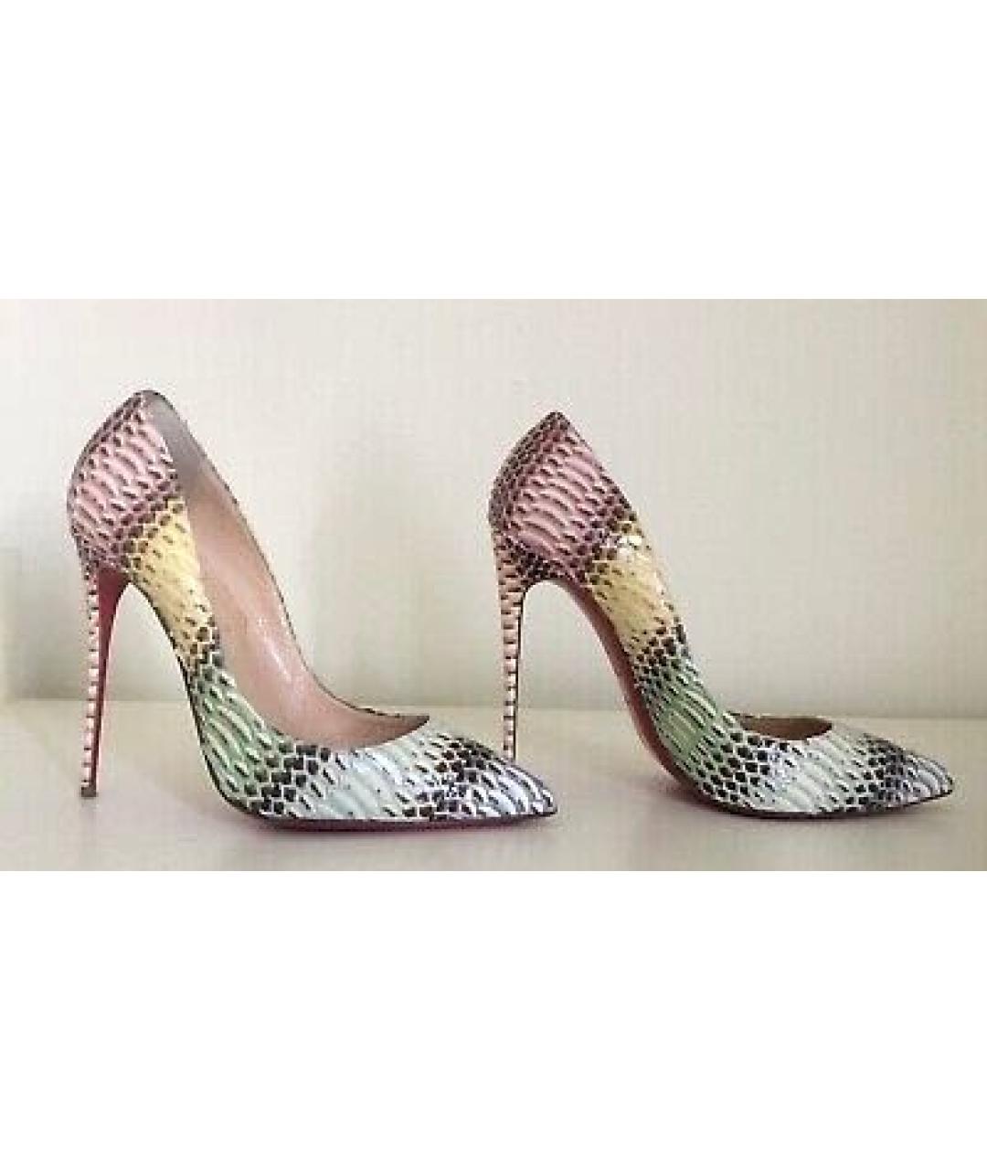 CHRISTIAN LOUBOUTIN Туфли из экзотической кожи, фото 8
