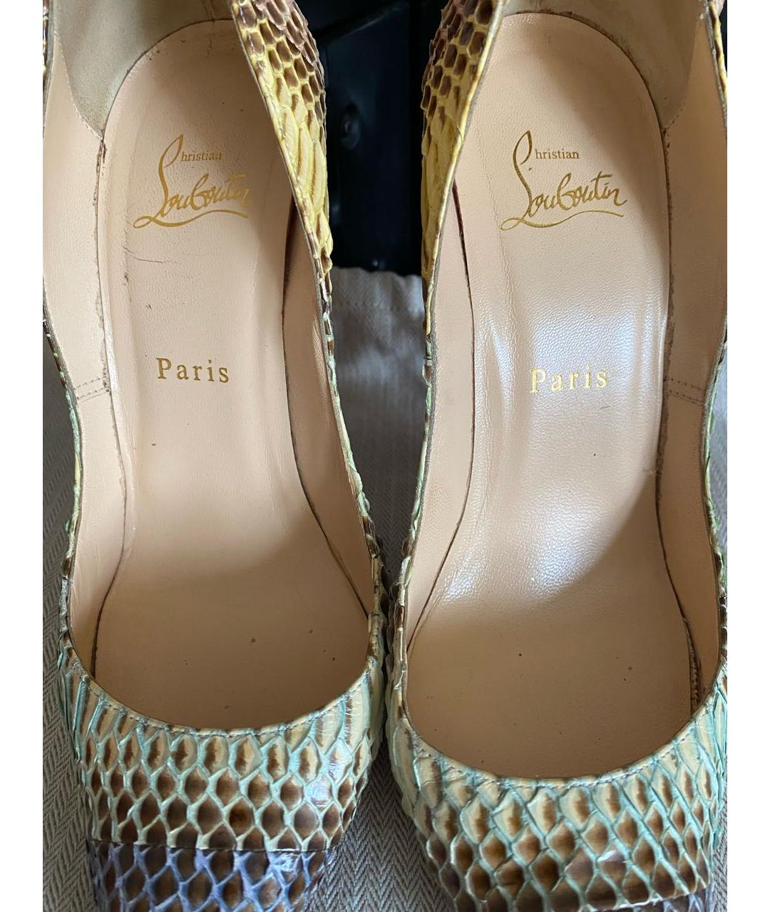 CHRISTIAN LOUBOUTIN Туфли из экзотической кожи, фото 6