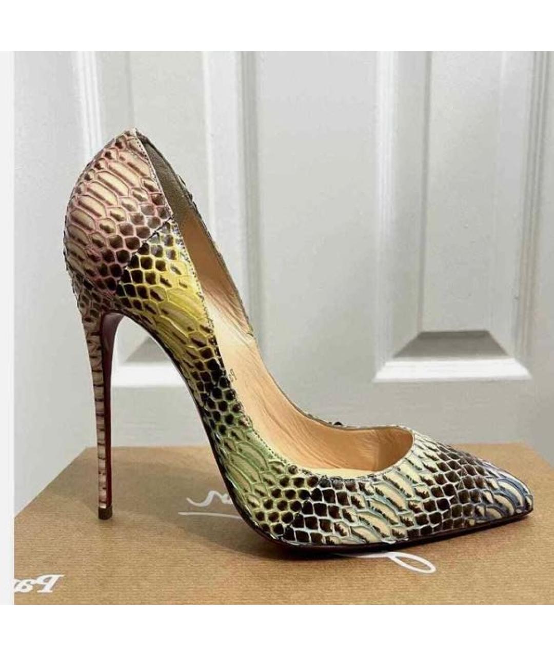 CHRISTIAN LOUBOUTIN Туфли из экзотической кожи, фото 9