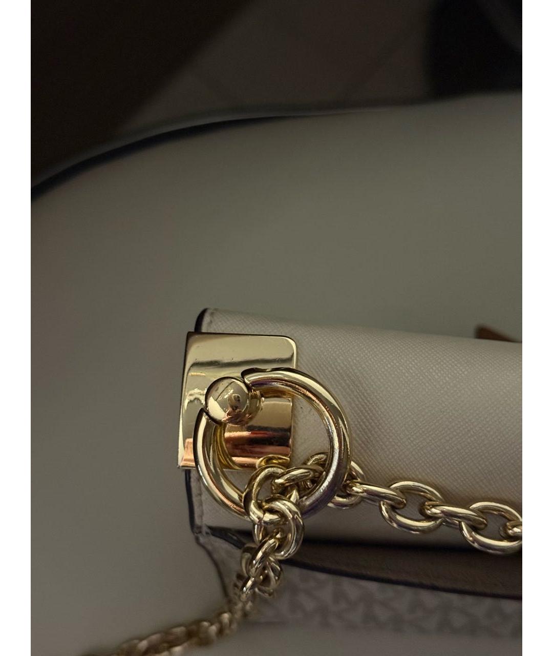 MICHAEL KORS Бежевая сумка через плечо, фото 6