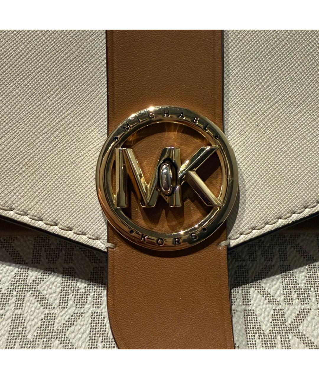 MICHAEL KORS Бежевая сумка через плечо, фото 2