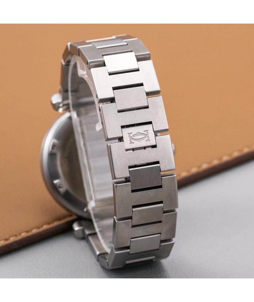 CARTIER Серебряные часы, фото 6