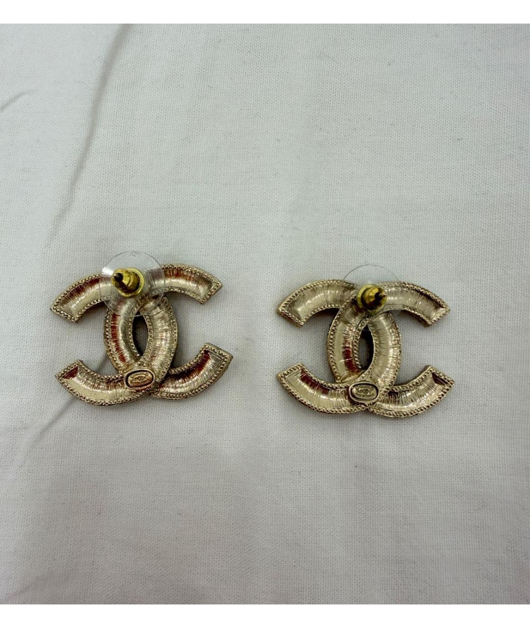 CHANEL Мульти металлические серьги, фото 2