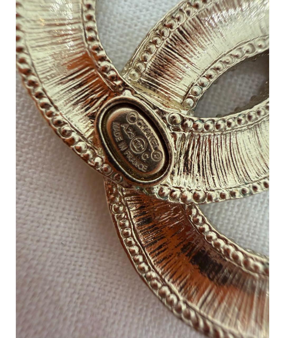 CHANEL Мульти металлические серьги, фото 5