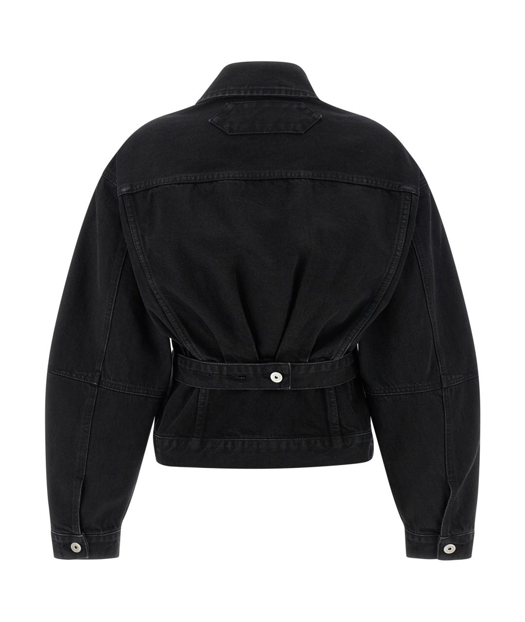 JACQUEMUS Черная хлопковая куртка, фото 2