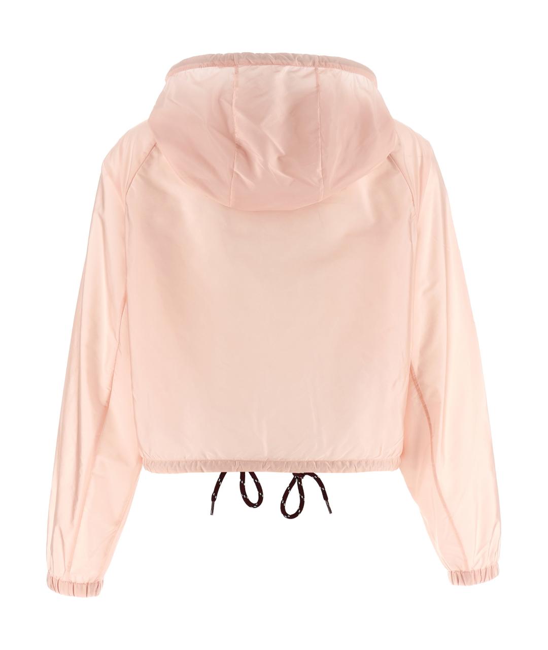 PRADA Розовая полиамидовая куртка, фото 2