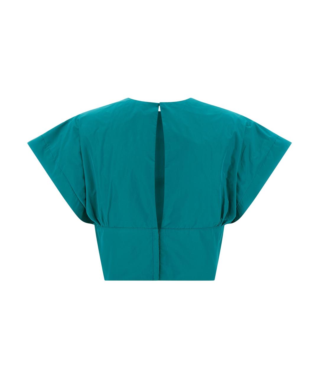 PINKO Зеленая полиэстеровая блузы, фото 2