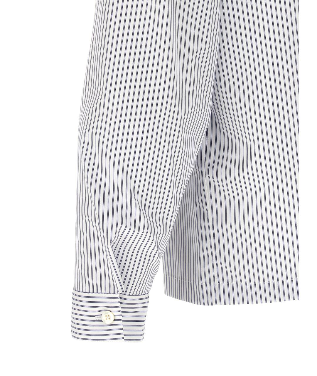 PRADA Синяя хлопковая кэжуал рубашка, фото 4