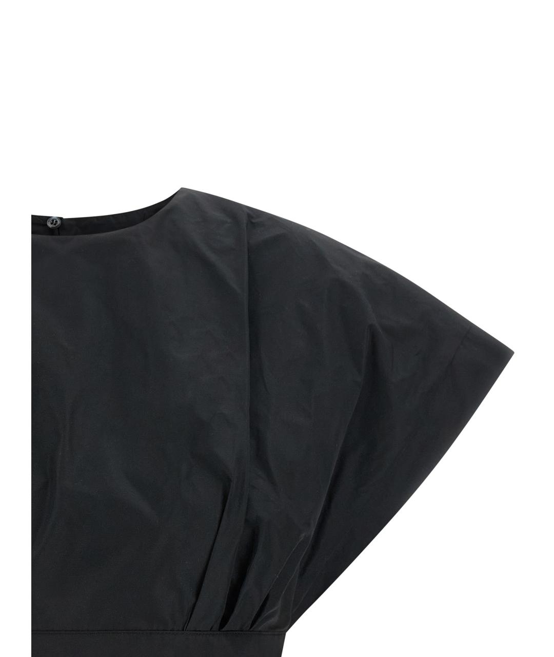 PINKO Черная полиэстеровая блузы, фото 3