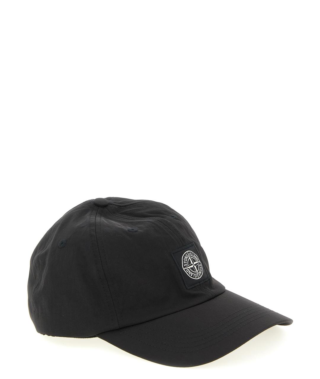 STONE ISLAND Черная кепка/бейсболка, фото 2