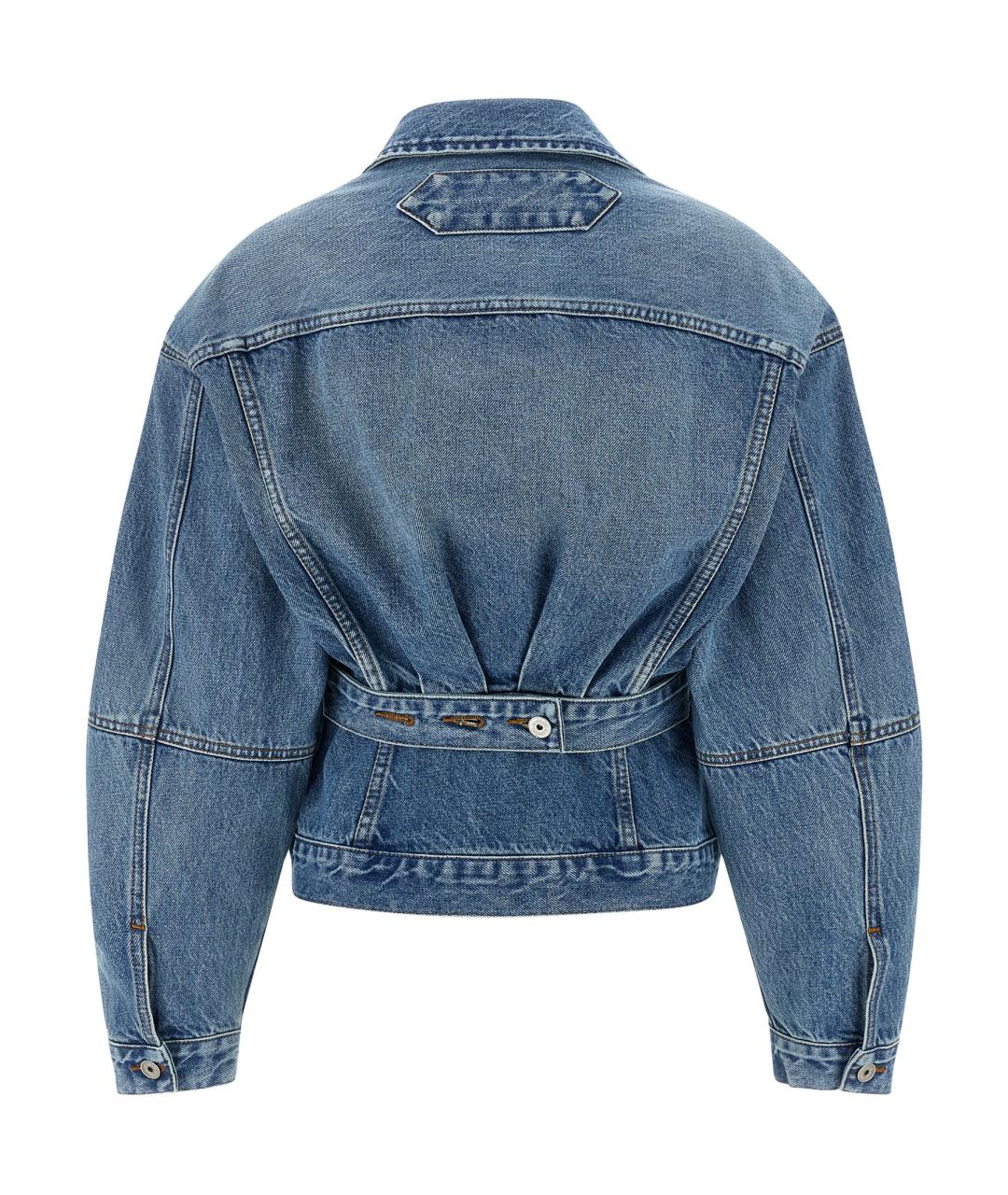 JACQUEMUS Синяя хлопковая куртка, фото 2