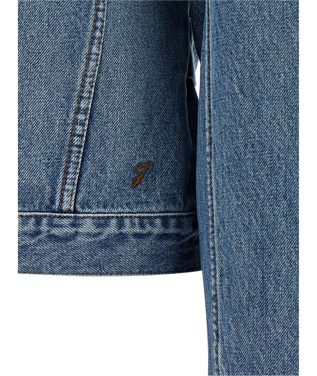 JACQUEMUS Синяя хлопковая куртка, фото 5