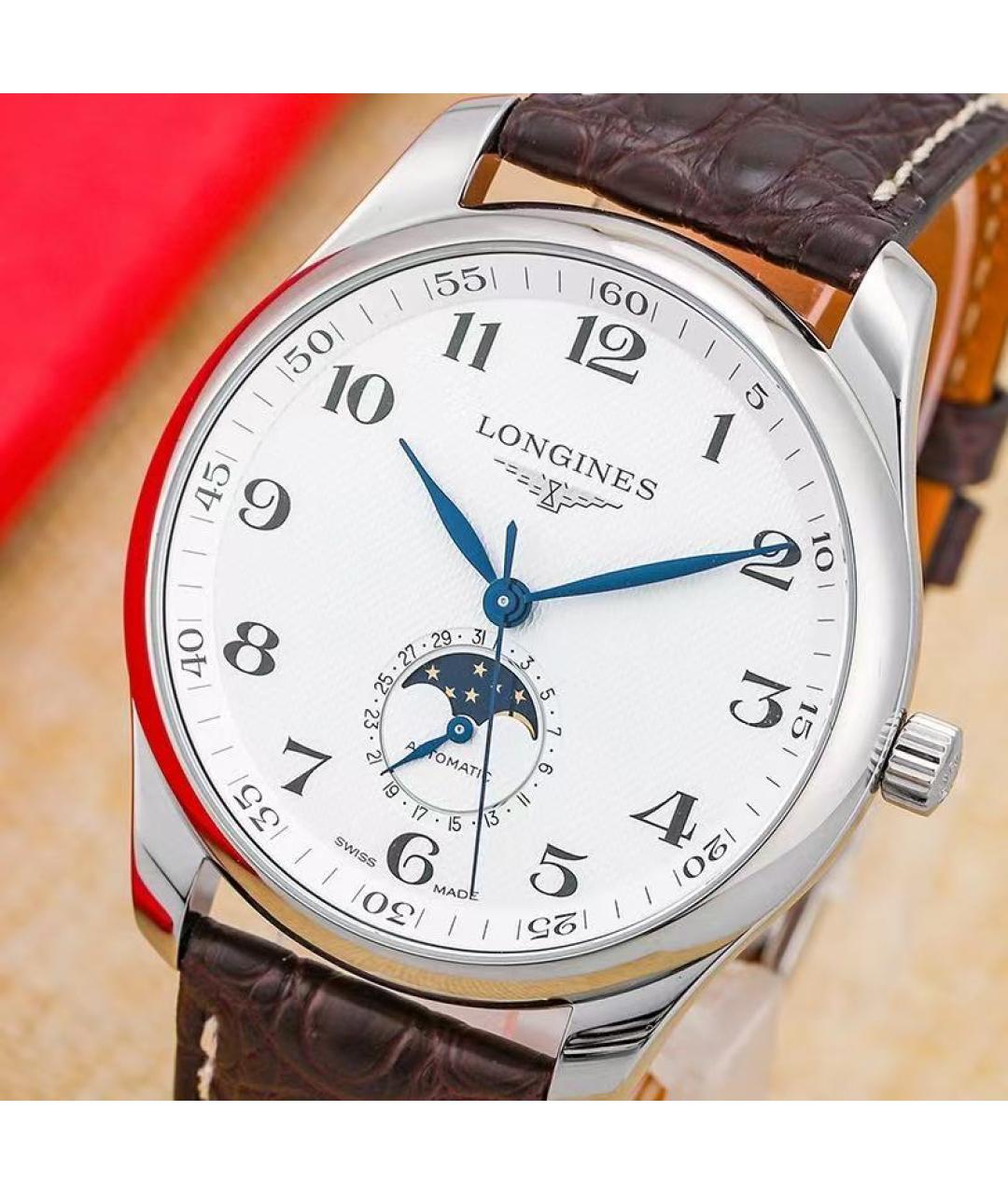 LONGINES Серебряные часы, фото 4
