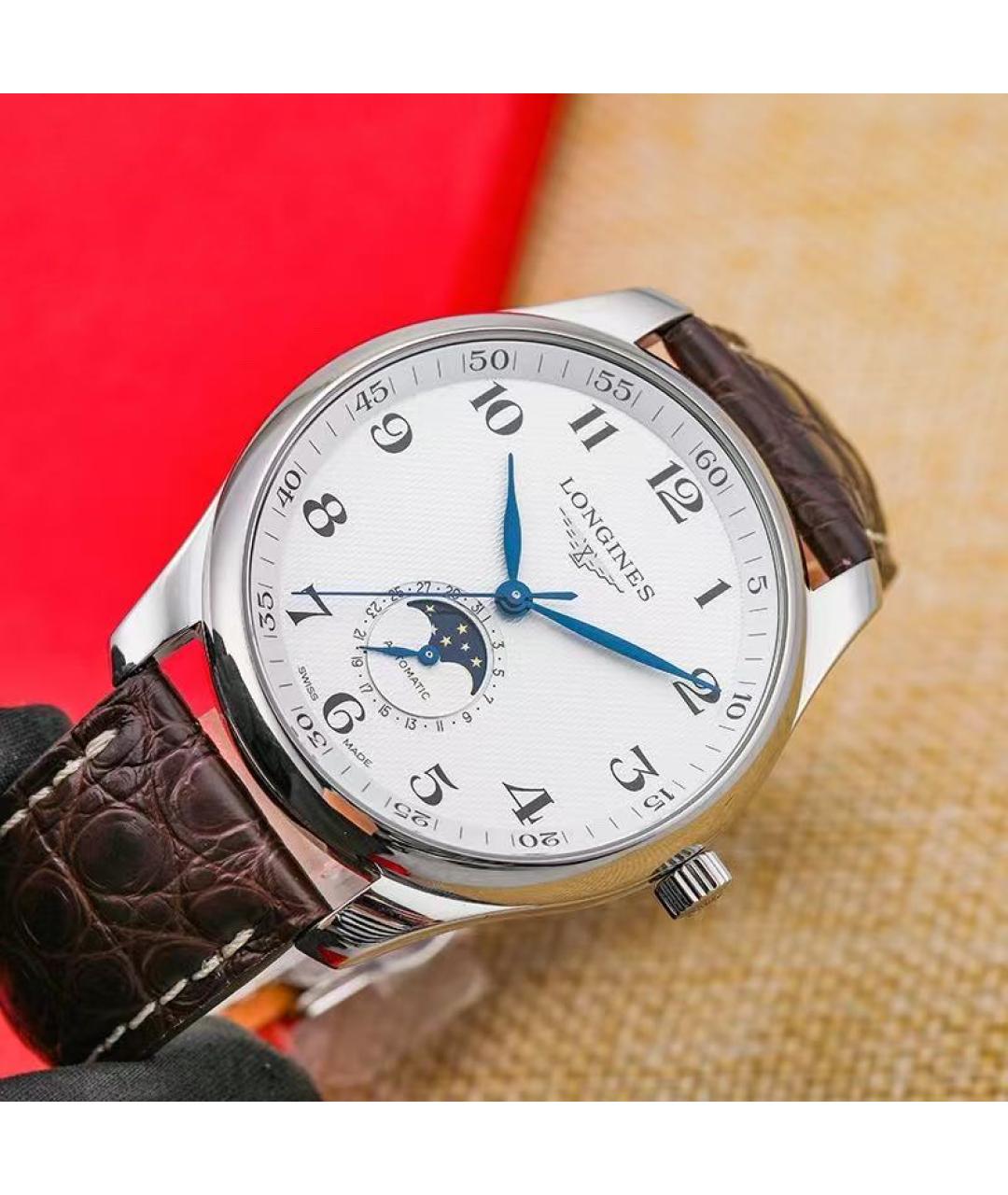 LONGINES Серебряные часы, фото 3