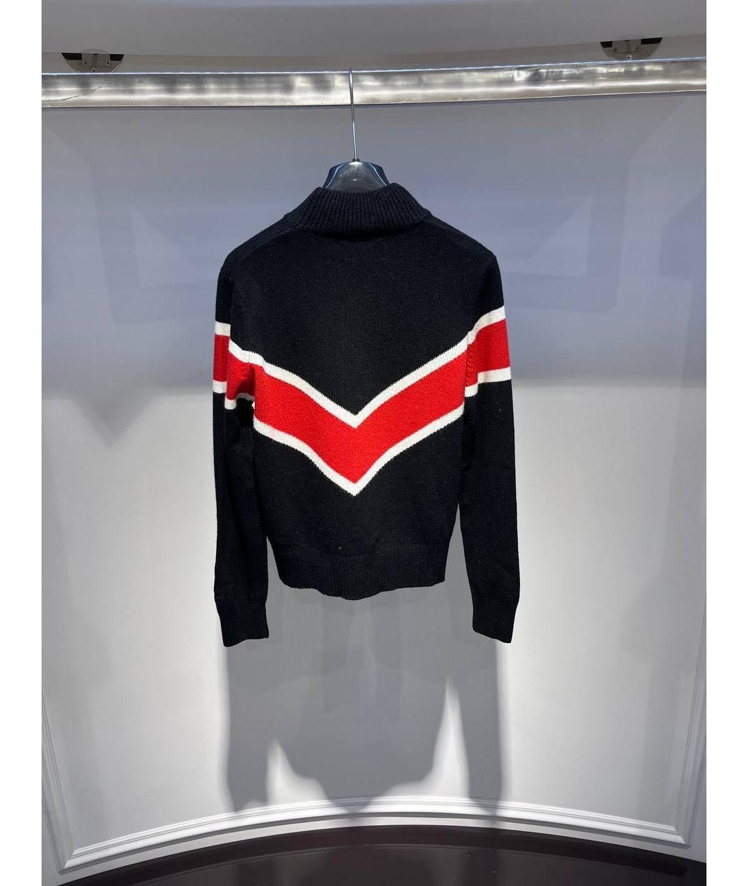 MC2 SAINT BARTH Черный шерстяной джемпер / свитер, фото 3