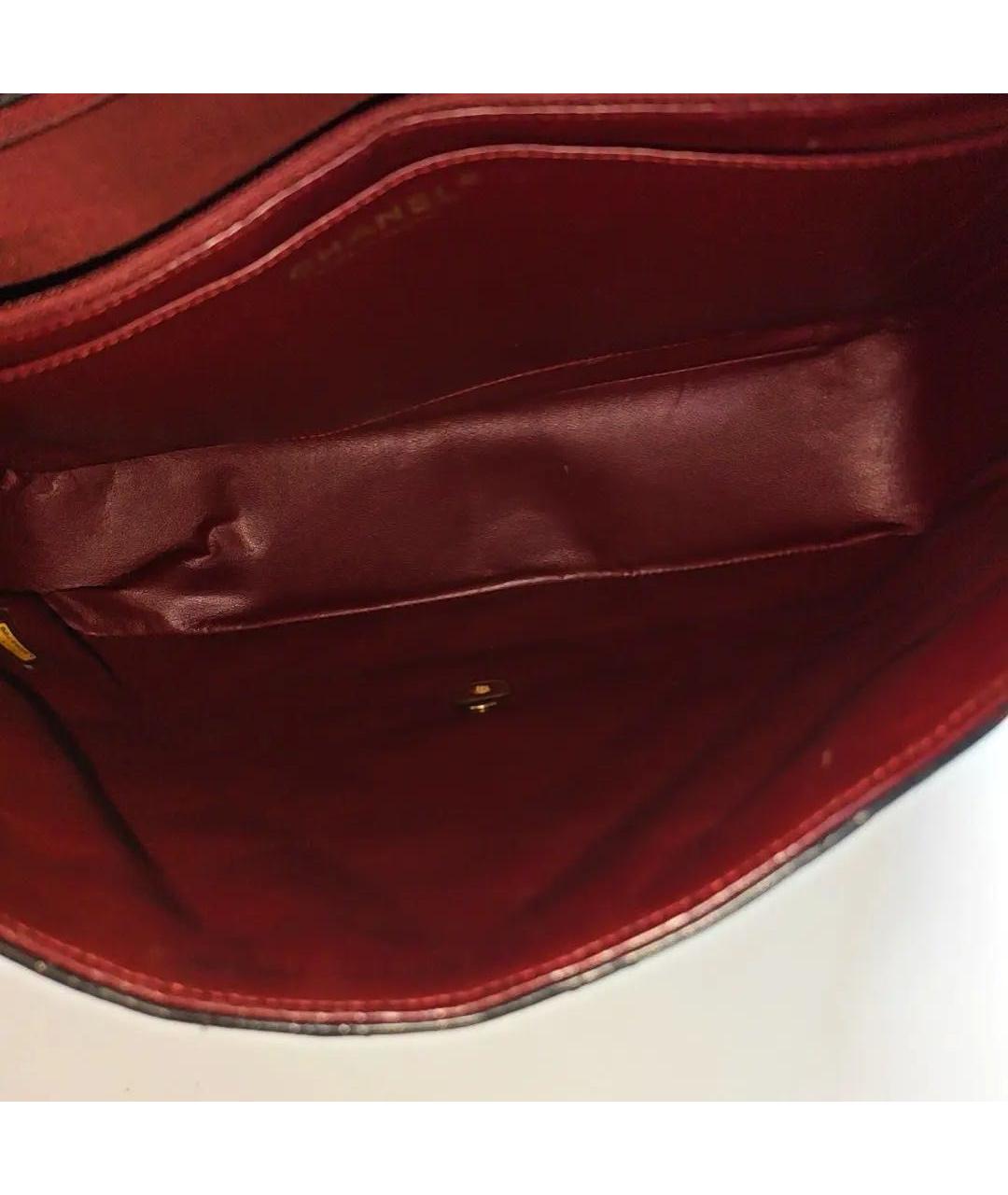 CHANEL Черная кожаная сумка через плечо, фото 5