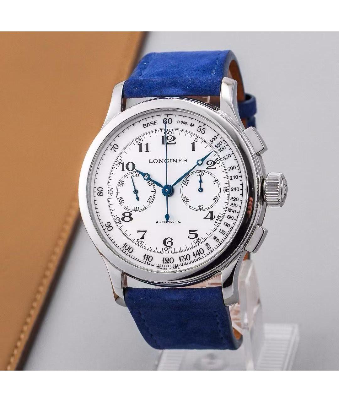 LONGINES Серебряные часы, фото 2