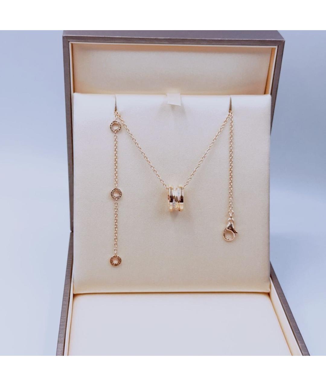 BVLGARI Розовое колье из розового золота, фото 3