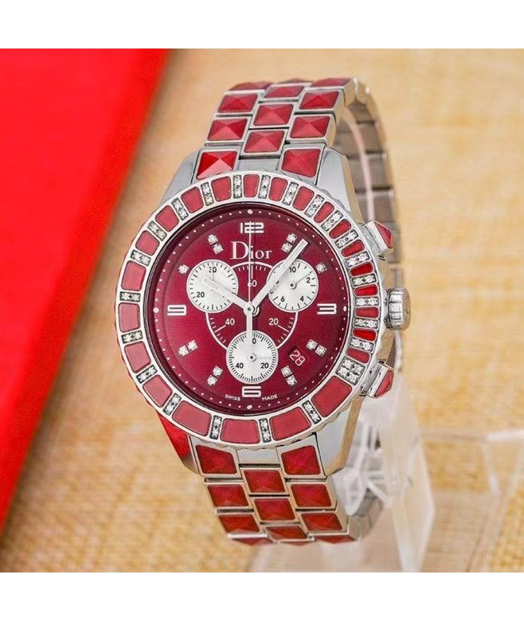 CHRISTIAN DIOR Серебряные часы, фото 2