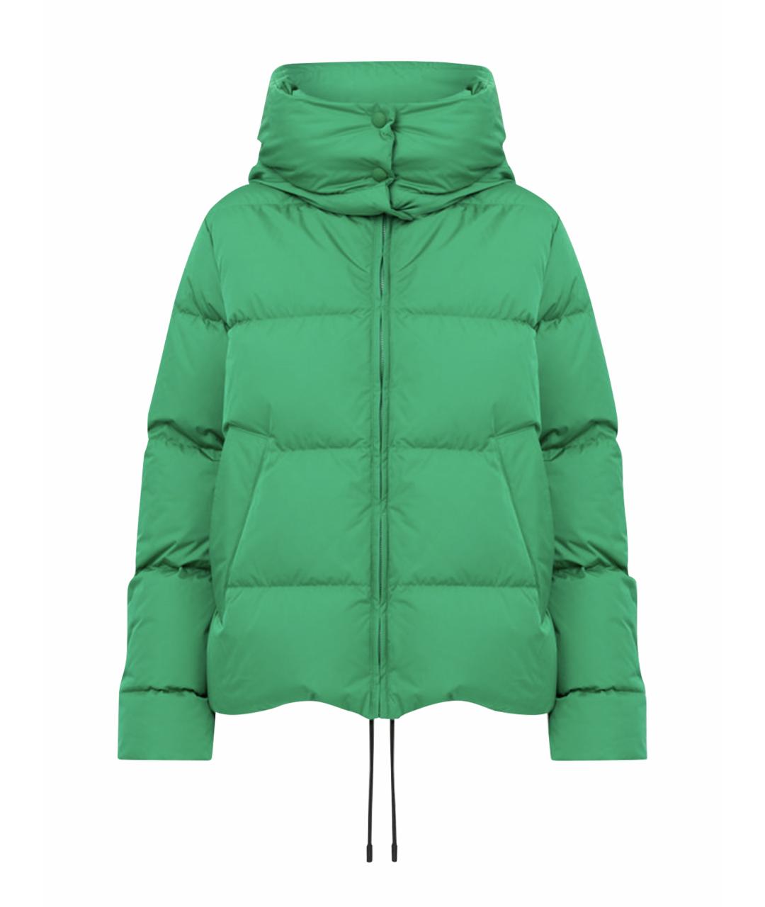 SPORTMAX Зеленая полиэстеровая куртка, фото 1