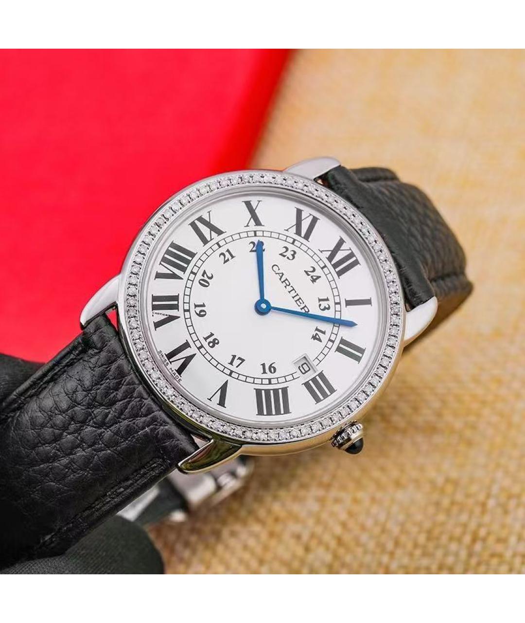 CARTIER Серебряные часы, фото 3