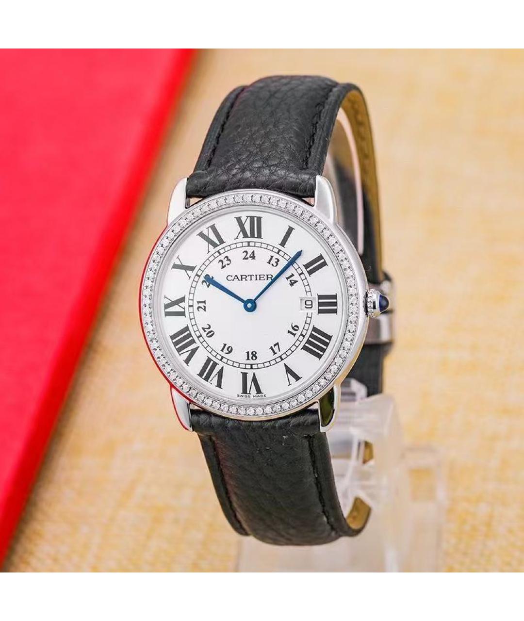 CARTIER Серебряные часы, фото 2