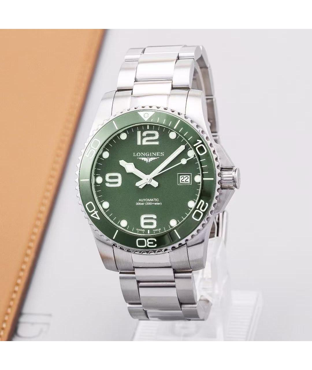 LONGINES Серебряные часы, фото 2