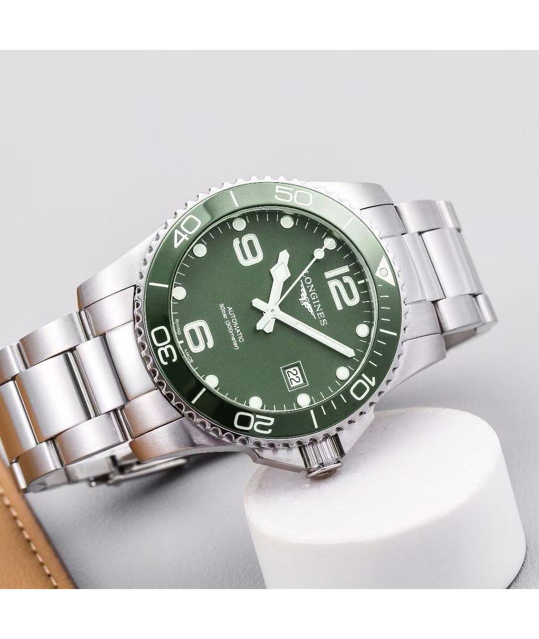 LONGINES Серебряные часы, фото 3