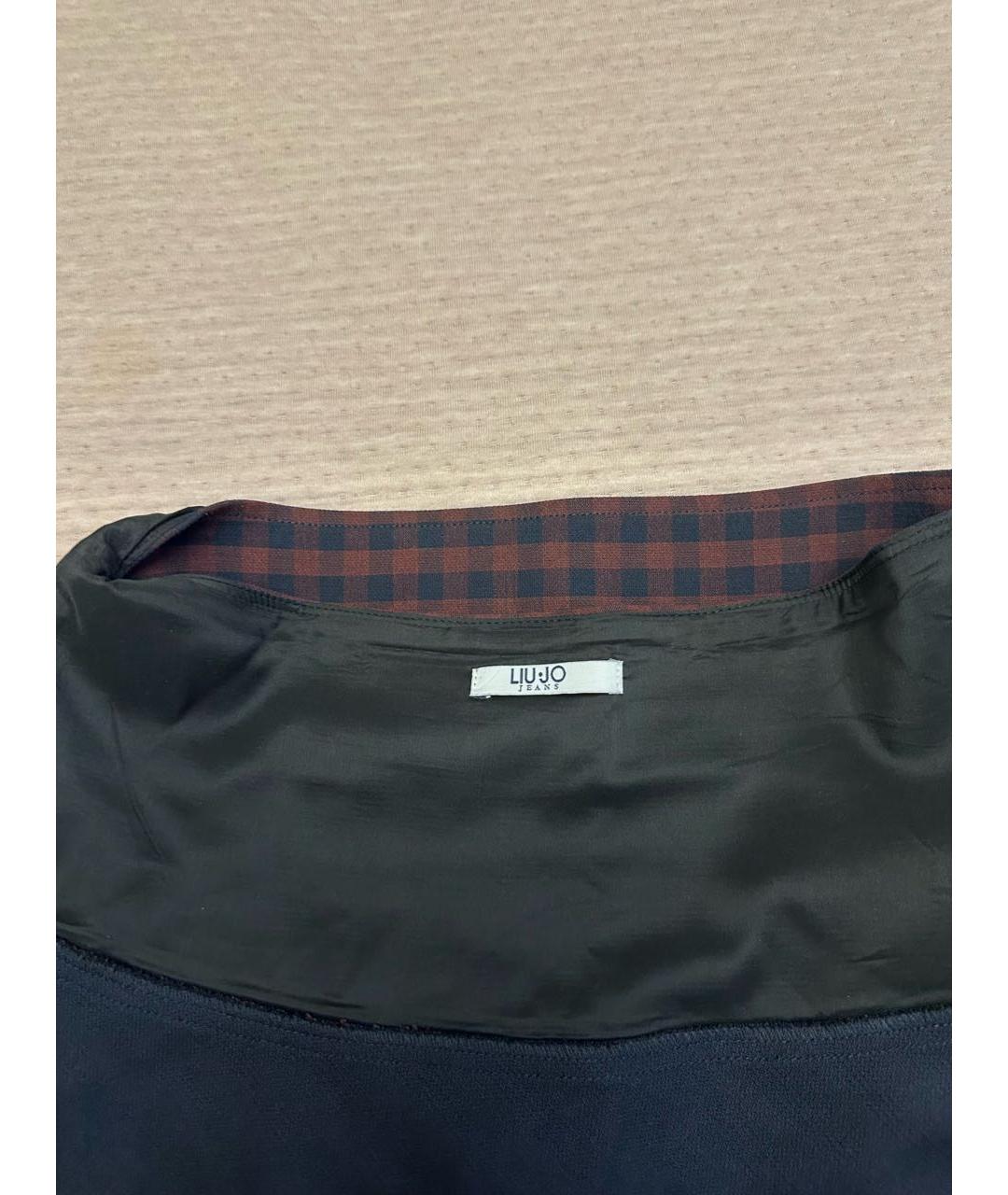 LIU JO Мульти ацетатная юбка мини, фото 3