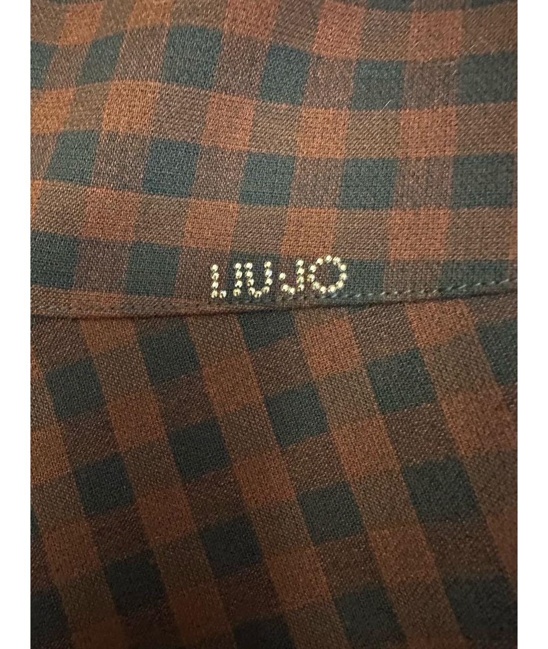 LIU JO Мульти ацетатная юбка мини, фото 4