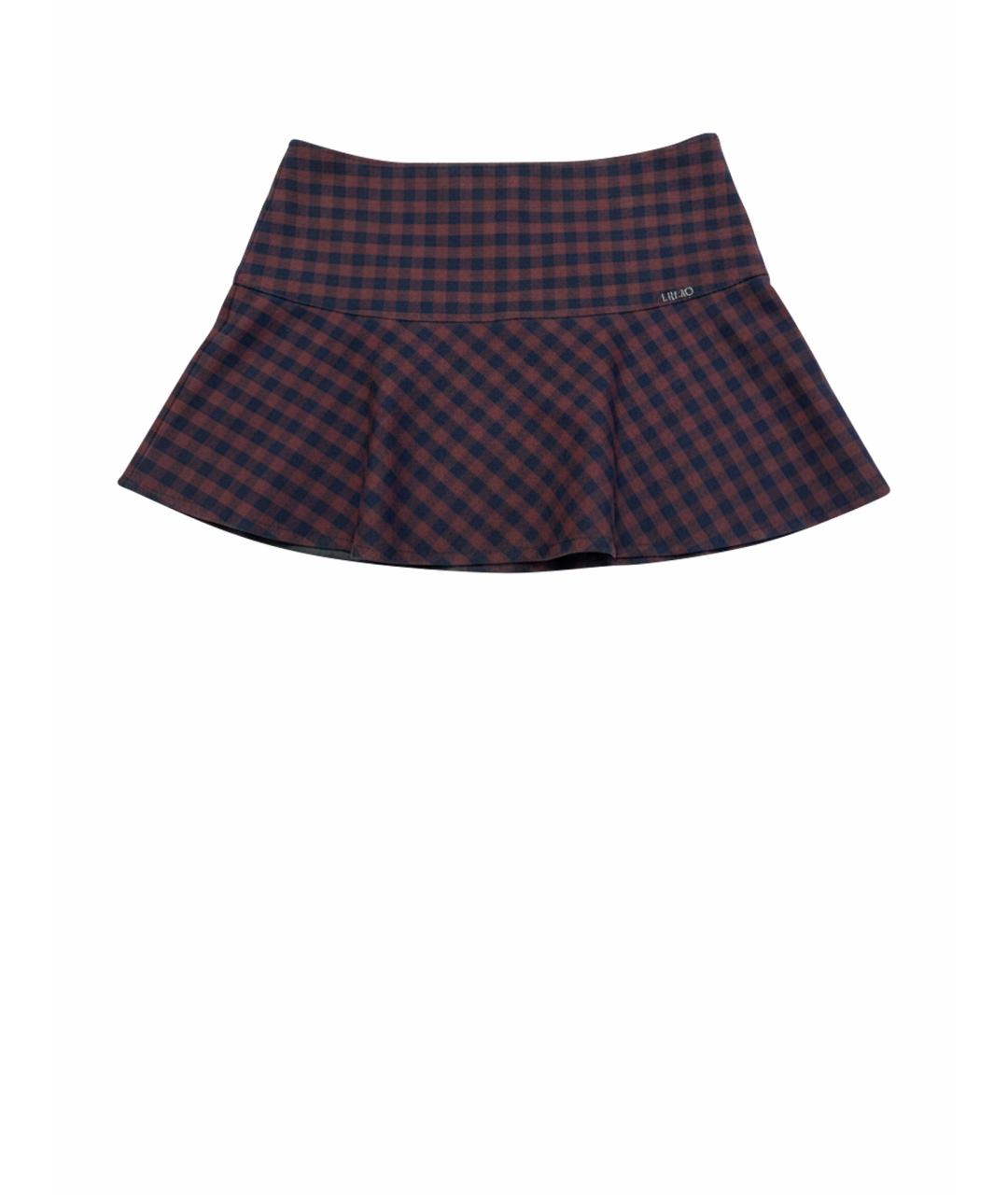 LIU JO Мульти ацетатная юбка мини, фото 1