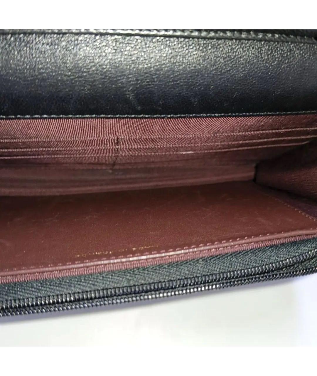 CHANEL Черная кожаная сумка через плечо, фото 6