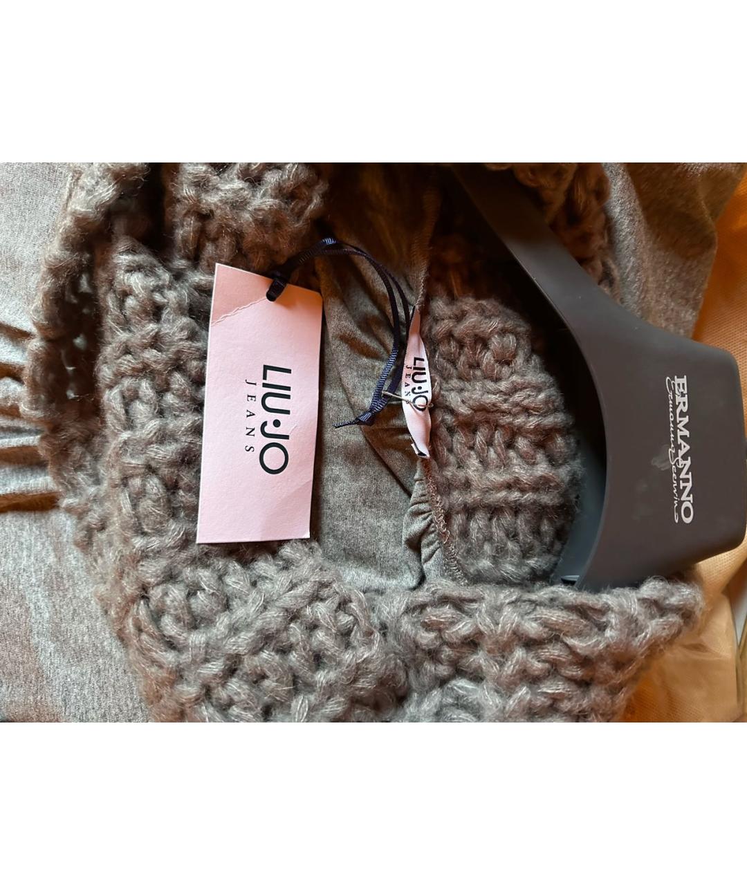 LIU JO Серое повседневное платье, фото 3