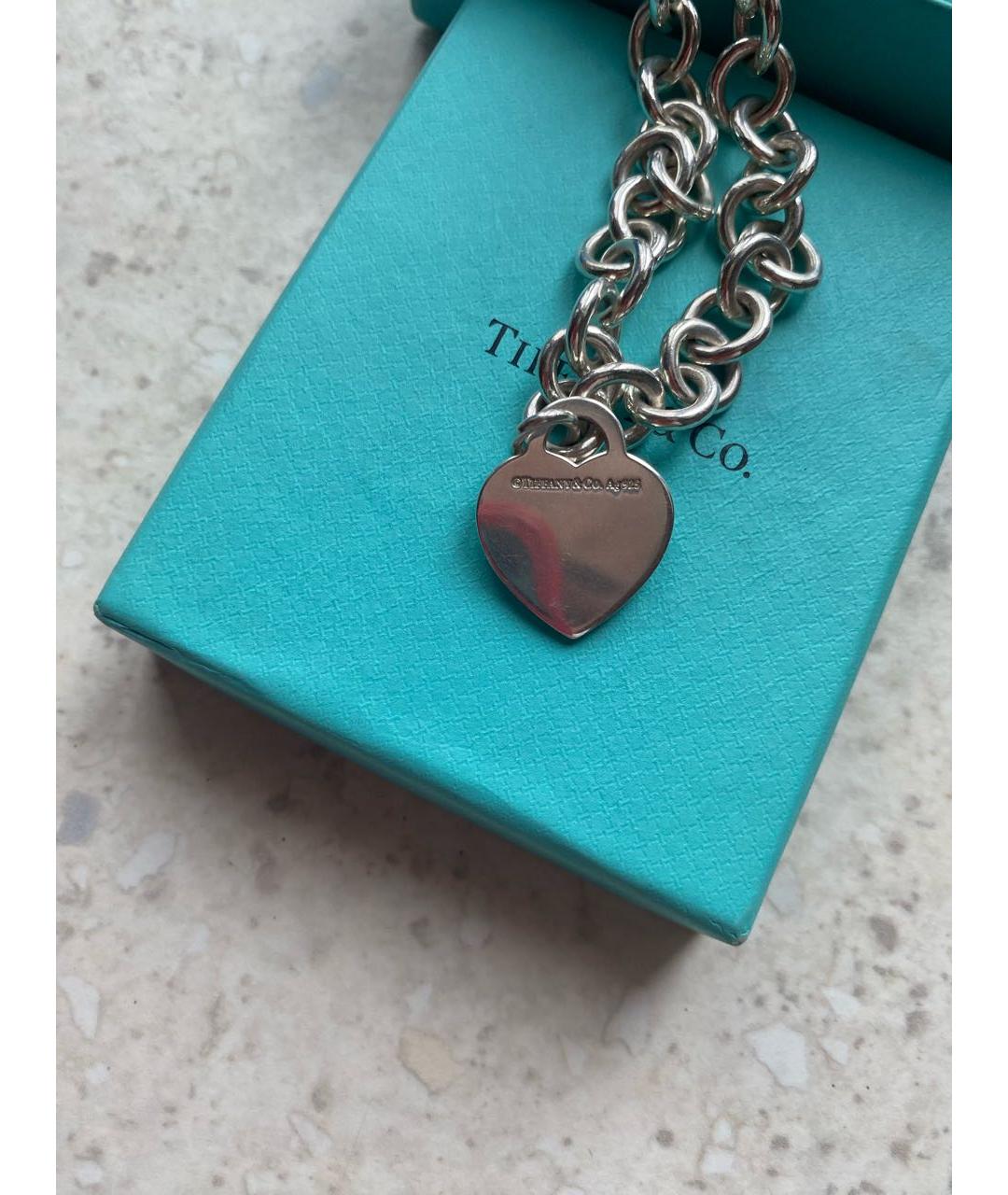 TIFFANY&CO Серебряное серебряное колье, фото 3