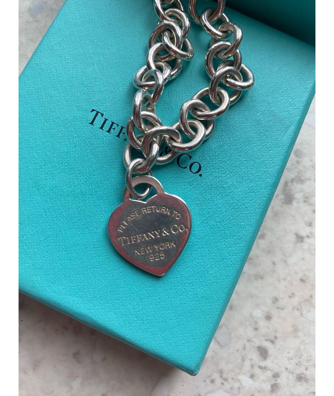 TIFFANY&CO Серебряное серебряное колье, фото 2