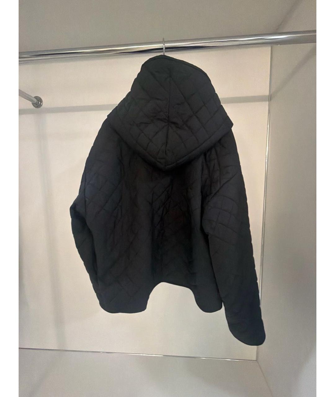 HERMES Черная полиэстеровая куртка, фото 2