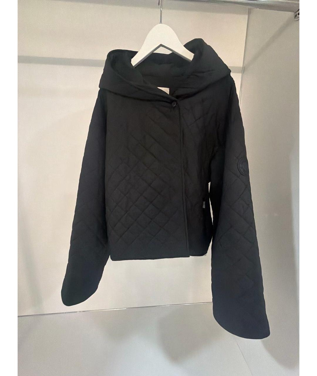 HERMES Черная полиэстеровая куртка, фото 8