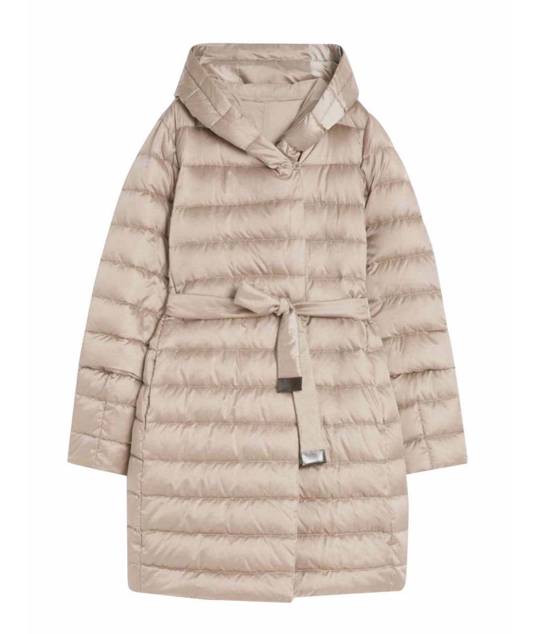 MAX MARA Бежевый пуховик, фото 1