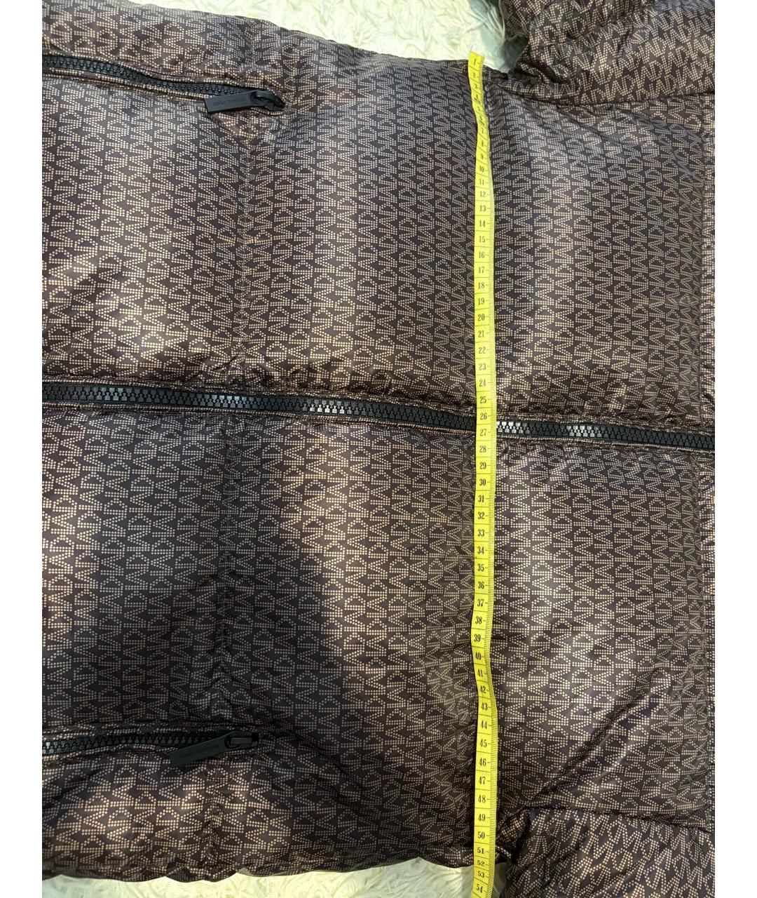 MICHAEL KORS Коричневый полиэстеровый пуховик, фото 7