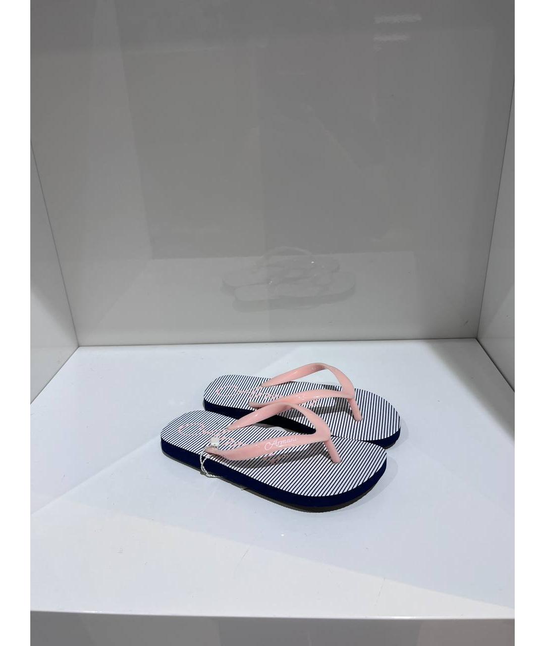 ARMANI JUNIOR Резиновые сандалии и шлепанцы, фото 4