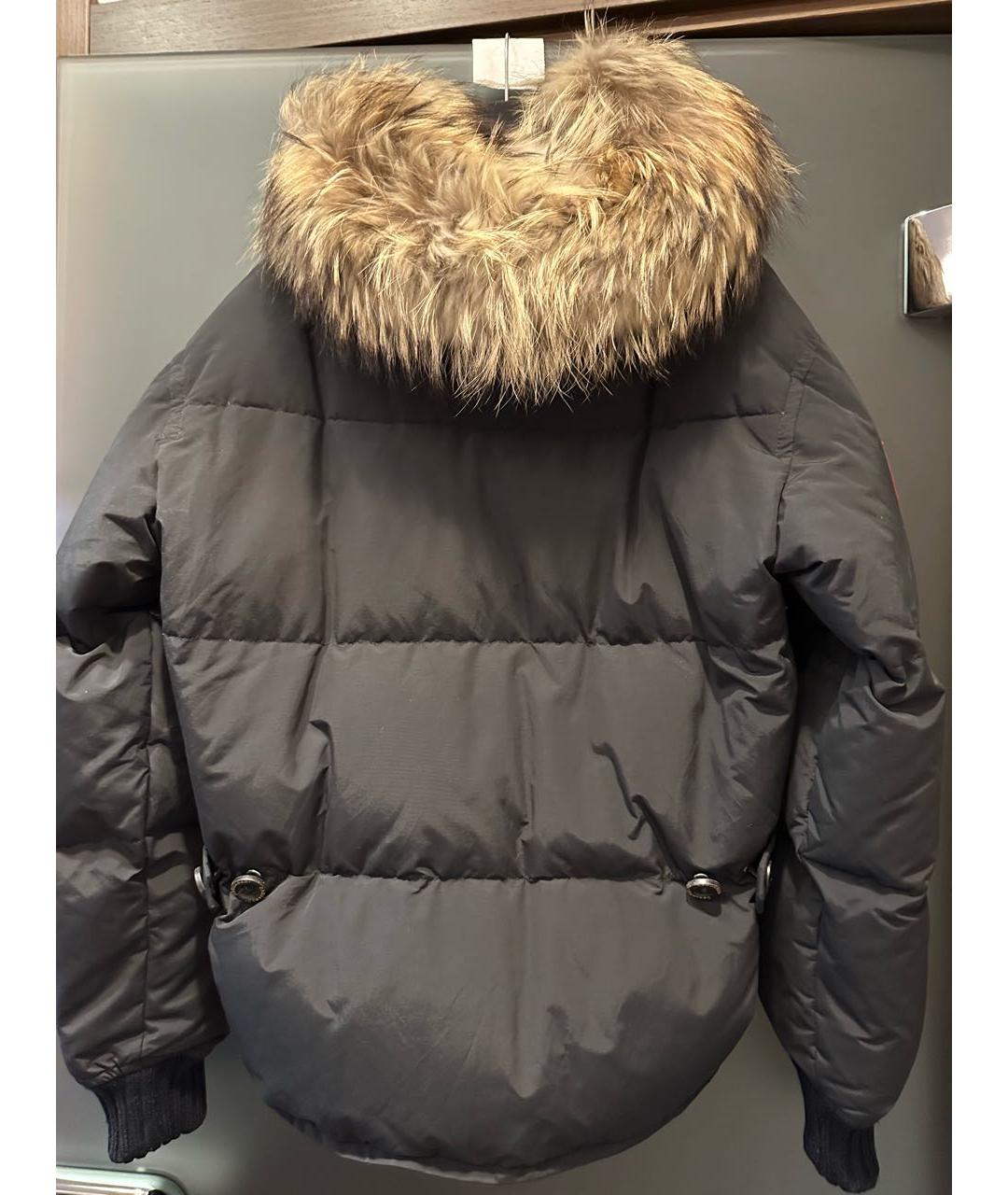 DSQUARED2 Черный хлопковый пуховик, фото 6