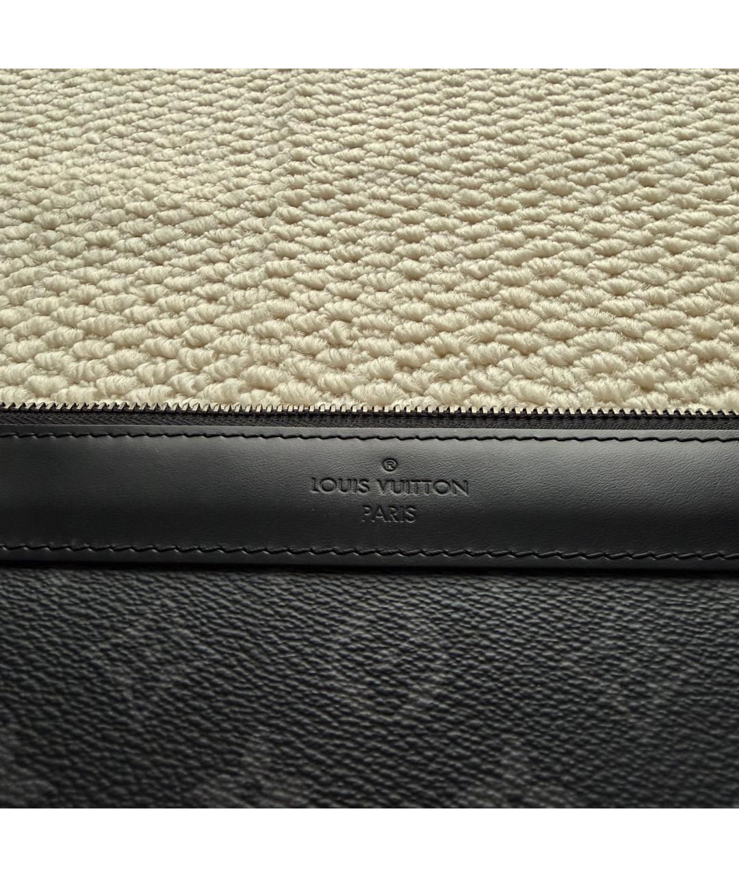 LOUIS VUITTON Черная папка для документов, фото 3