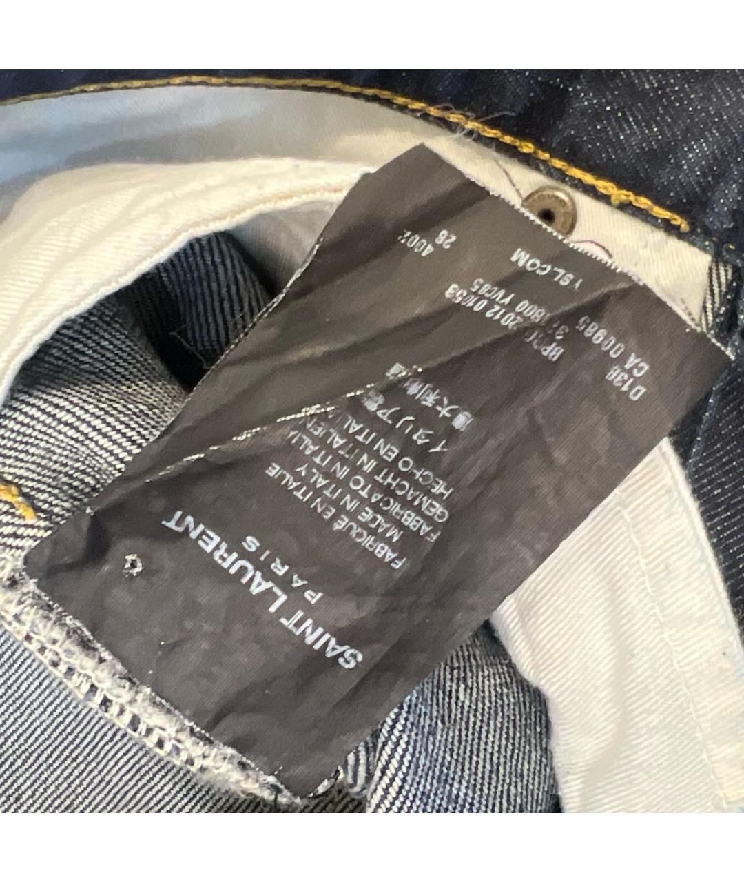SAINT LAURENT Джинсы слим, фото 4
