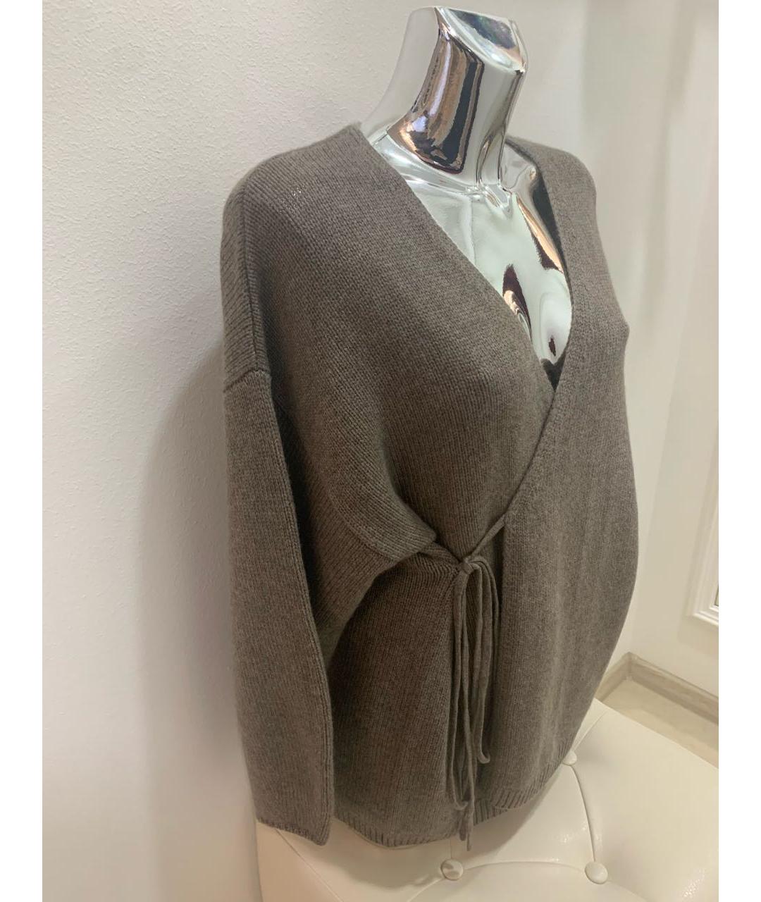 LISA YANG Бежевый кашемировый джемпер / свитер, фото 3