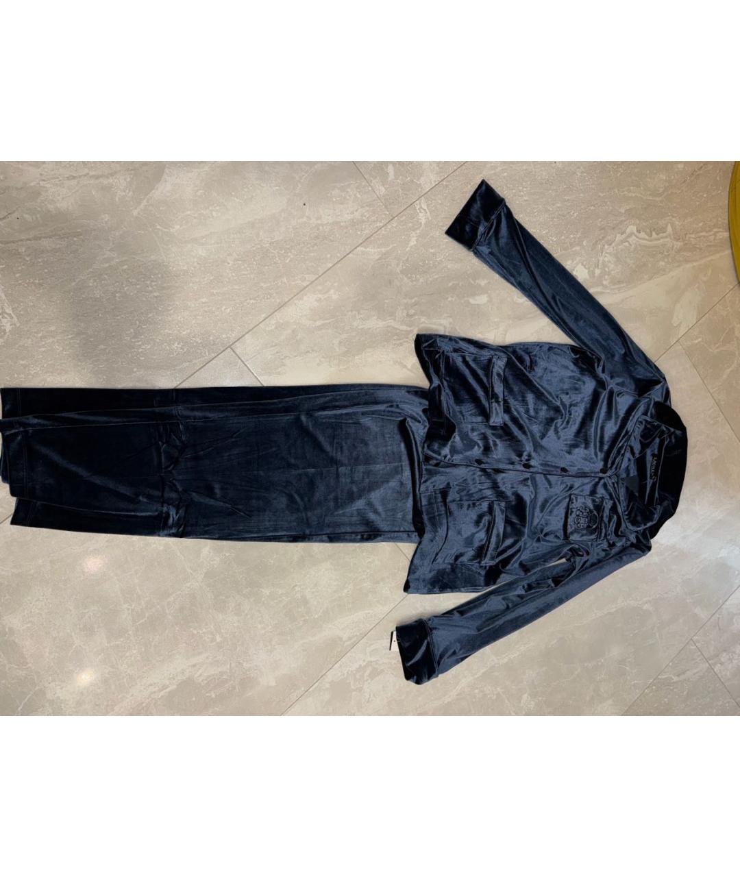 POLO RALPH LAUREN Темно-синяя полиэстеровая пижама, фото 4