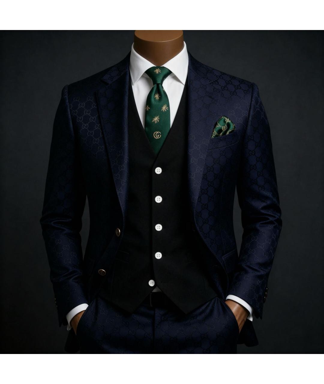 FERU Черная кашемировая жилетка, фото 4