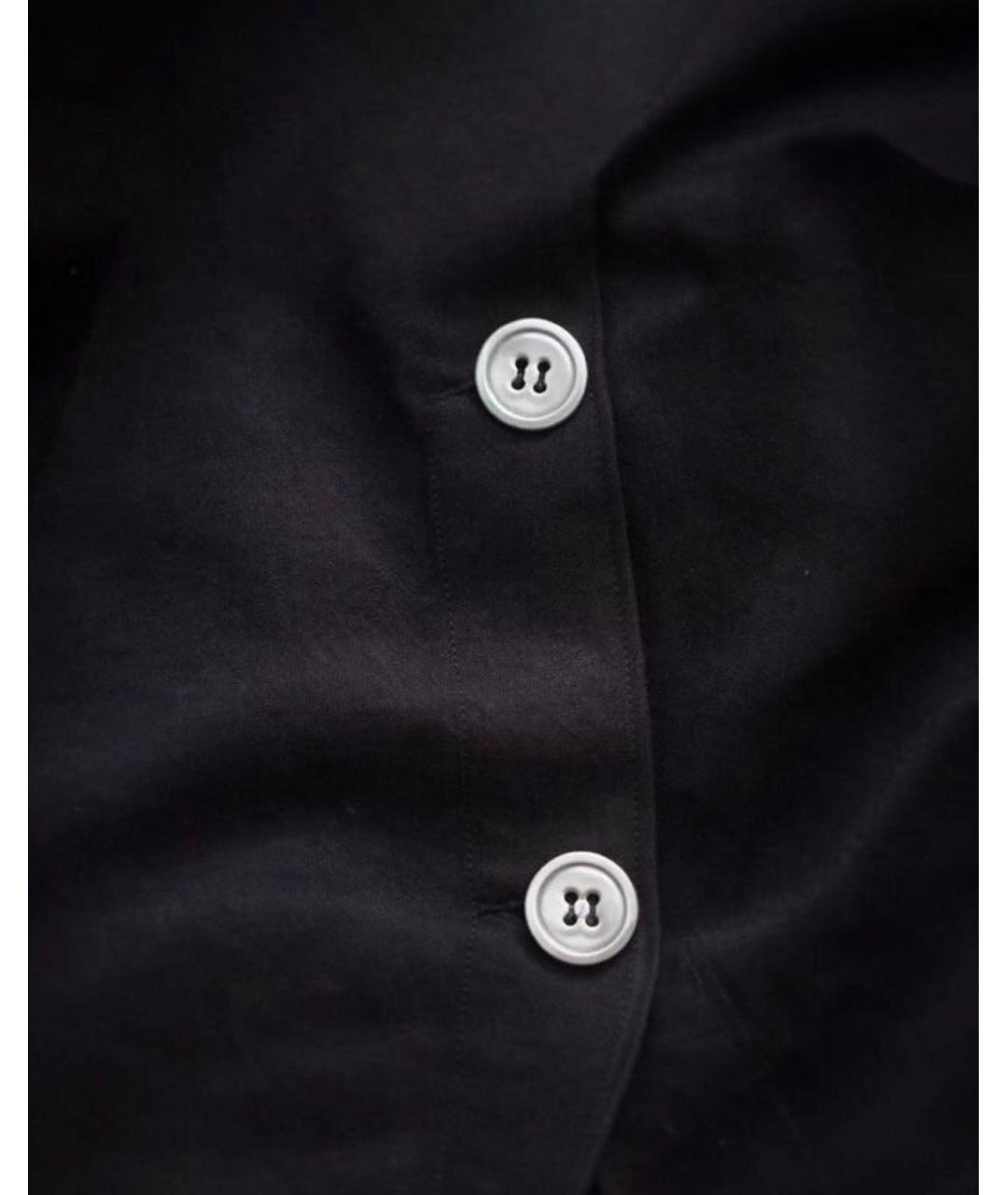 FERU Черная кашемировая жилетка, фото 5