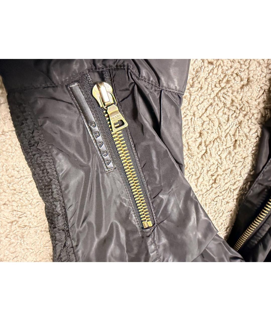 PRADA Черная куртка, фото 4